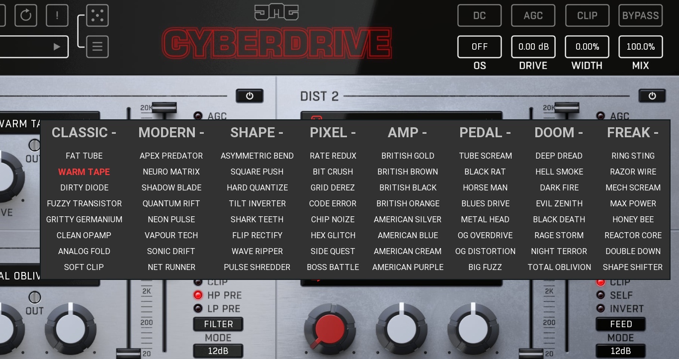 United Plugins - Cyberdrive Screenshot 2