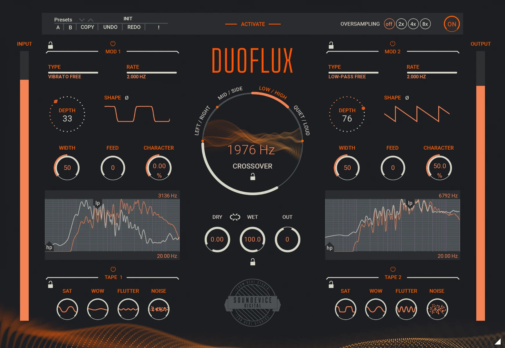 United Plugins - Duoflux Plugins & FX Software GUI Artwork
