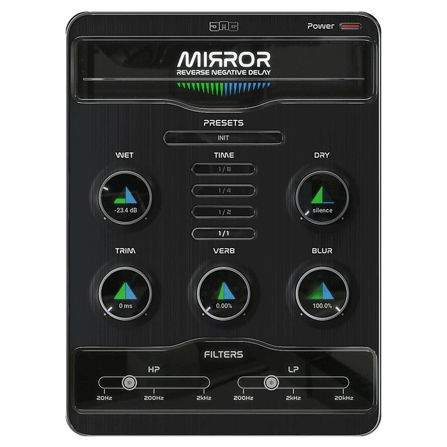 United Plugins - Mirror Plugins & FX Software GUI Artwork