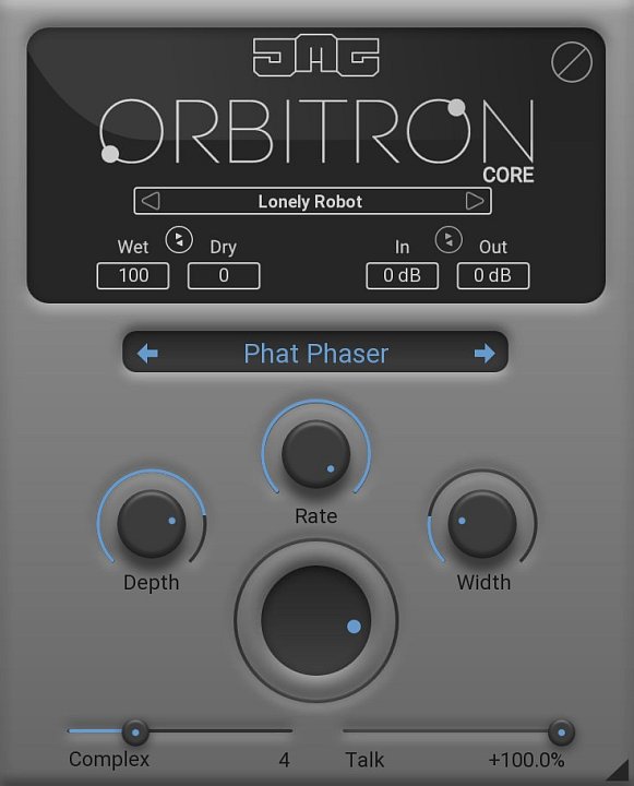 United Plugins - Orbitron Core Plugins & FX Software GUI Artwork