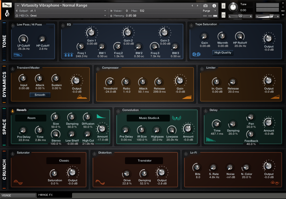 Versilian Studios - Virtuosity Vibraphone Screenshot 6