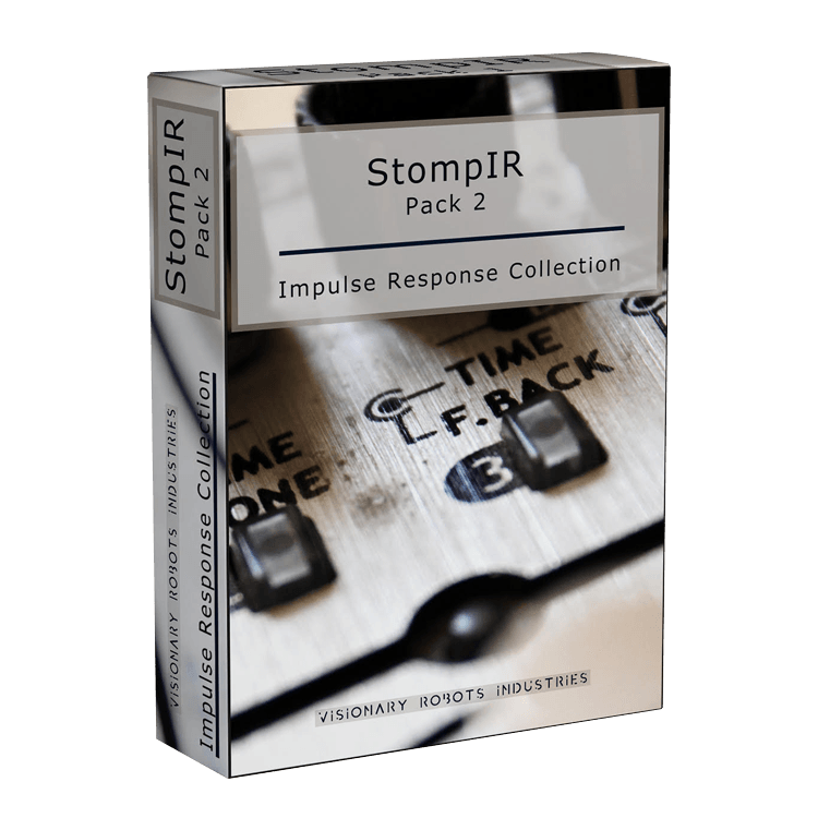 Visionary Robots Industries - StompIR Pack 2 Sample Packs Software GUI Artwork