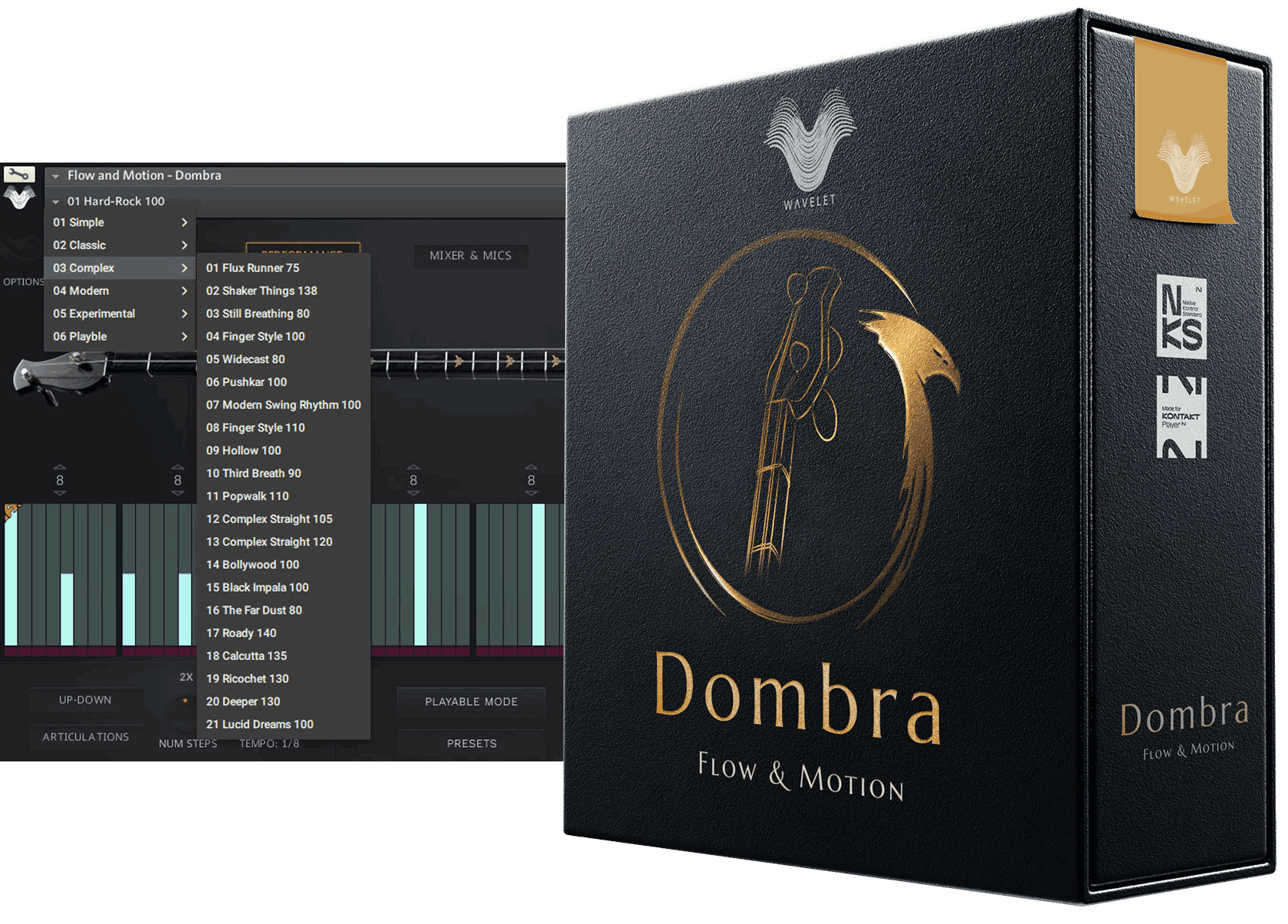 Wavelet Audio - Flow & Motion - Dombra Screenshot 2