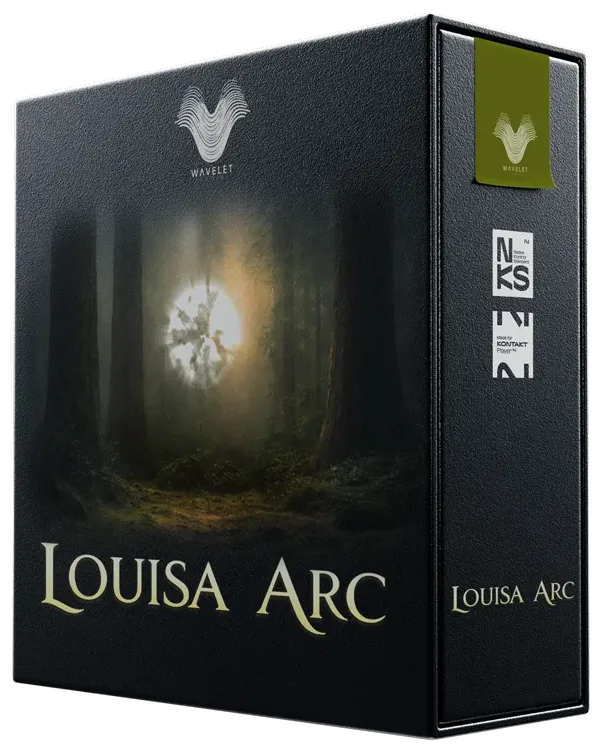 Wavelet Audio - Louisa Arc Kontakt Instruments Software GUI Artwork