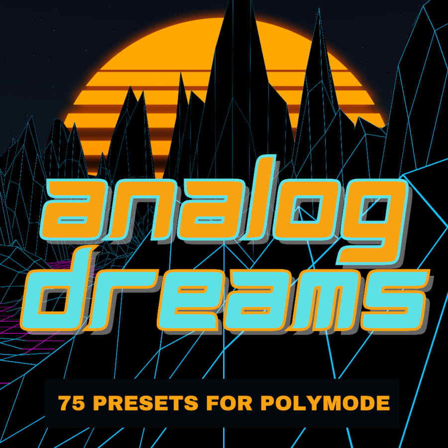 Xenos Soundworks - Analog Dreams - Polymode Presets Software GUI Artwork