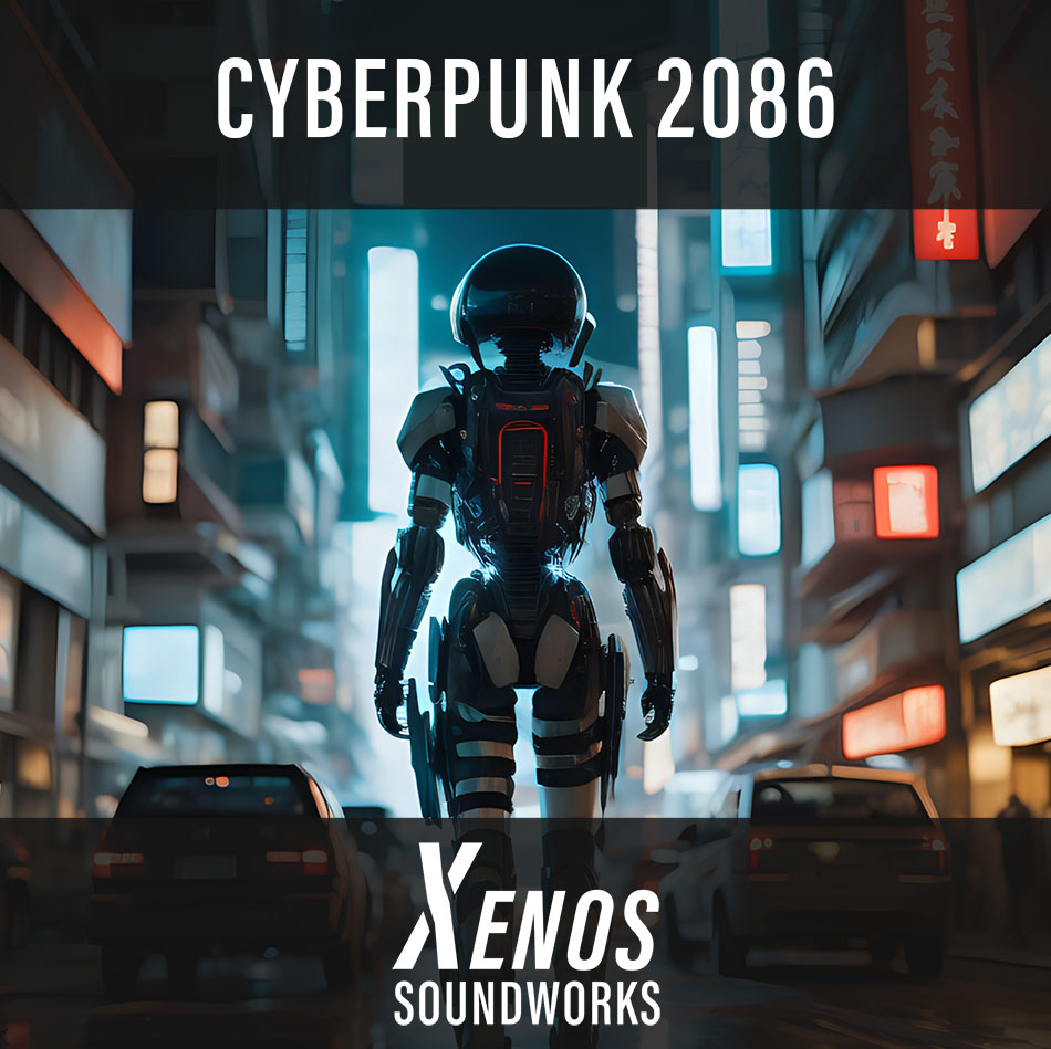 Xenos Soundworks - Cyberpunk 2086 - Serum Presets Software GUI Artwork