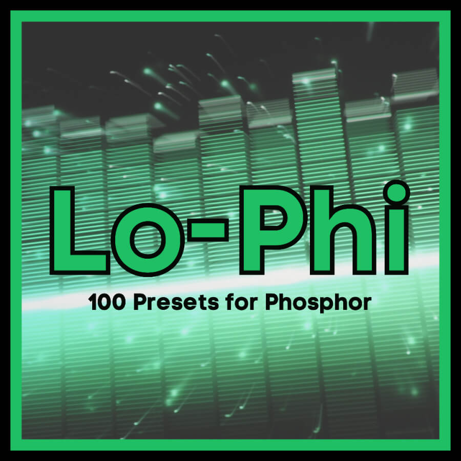 Xenos Soundworks - Lo-Phi - Phosphor Presets Software GUI Artwork