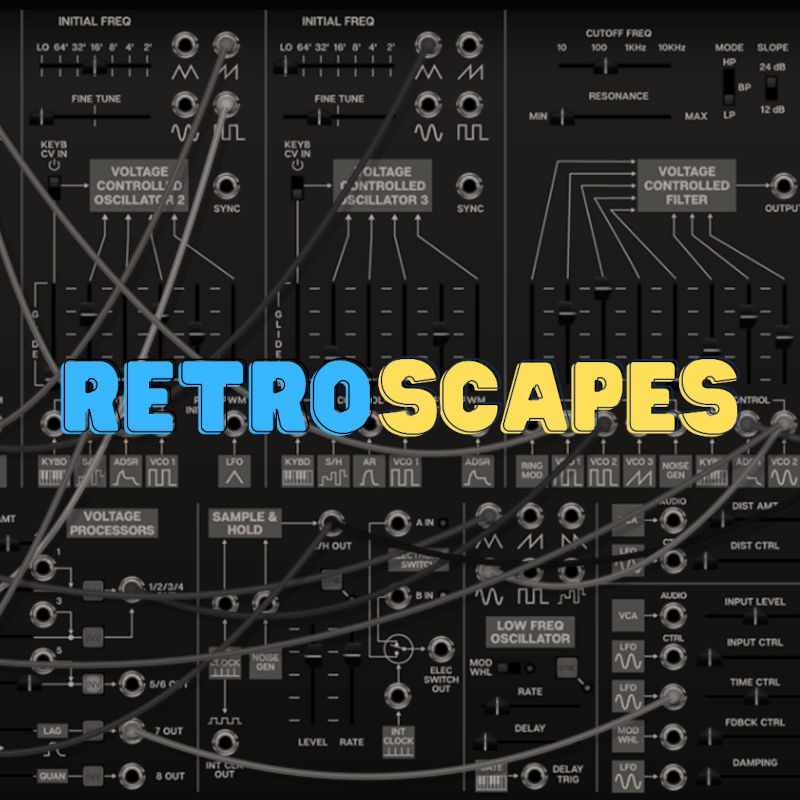 Xenos Soundworks - Retroscapes - CA2600 Presets Software GUI Artwork
