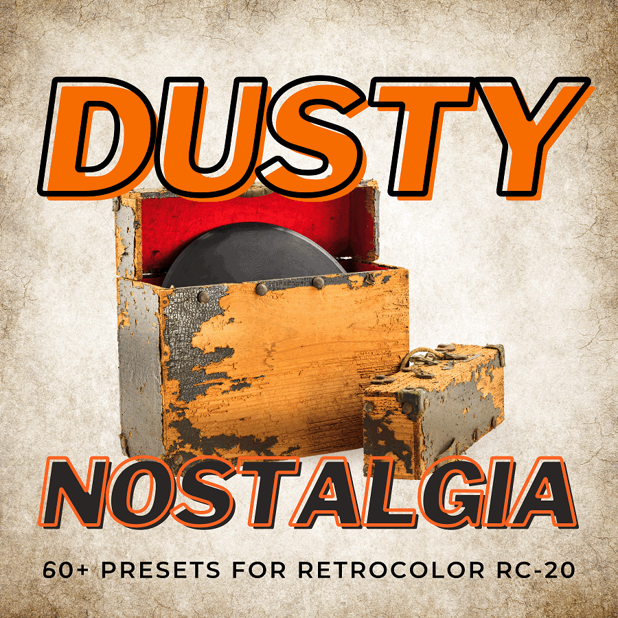 Xenos Soundworks - Dusty Nostalgia - RetroColor Presets Software GUI Artwork