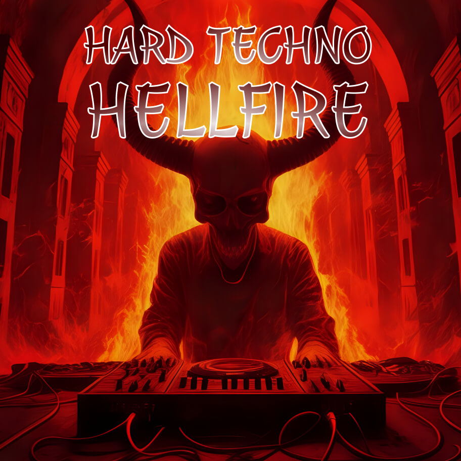 Xenos Soundworks - Hard Techno Hellfire Sample Packs Software GUI Artwork