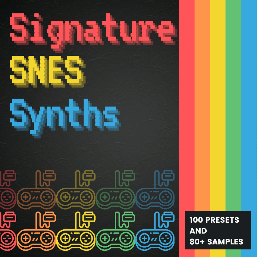 Xenos Soundworks - Signature SNES Synths - Plogue Presets Software GUI Artwork