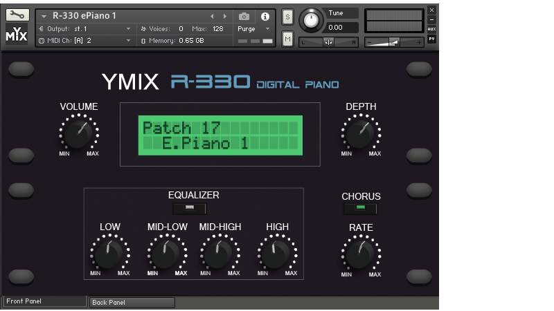 YMIX Studios - R-330 Electric Piano Screenshot 2