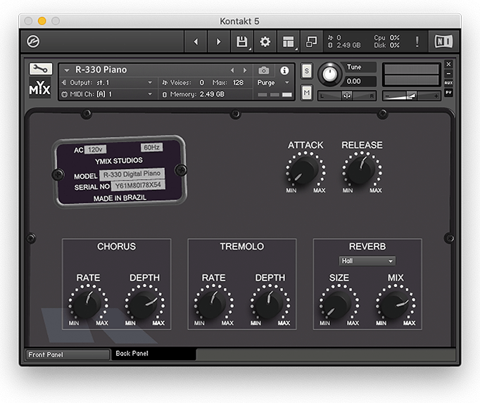 YMIX Studios - R-330 Piano Screenshot 3