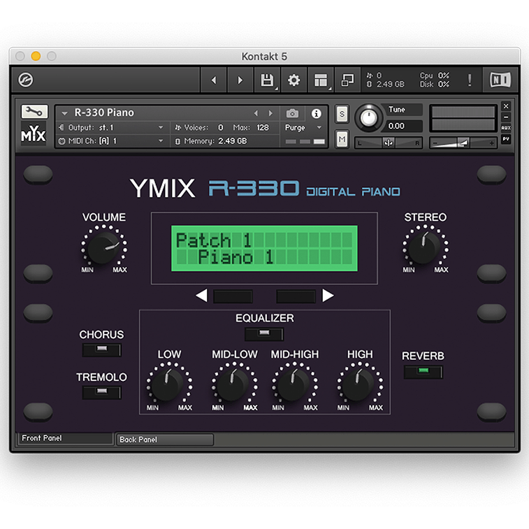 YMIX Studios - R-330 Piano Screenshot 2
