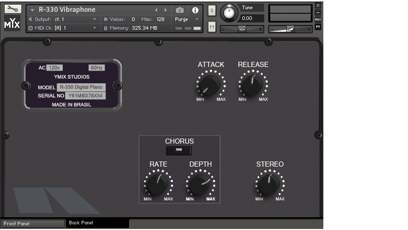 YMIX Studios - R-330 Vibraphone Screenshot 3