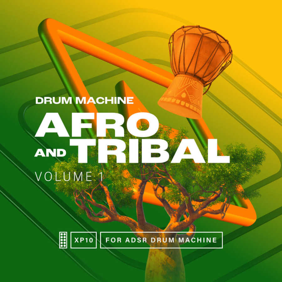 ADSR - Afro & Tribal Grooves Presets Software GUI Artwork