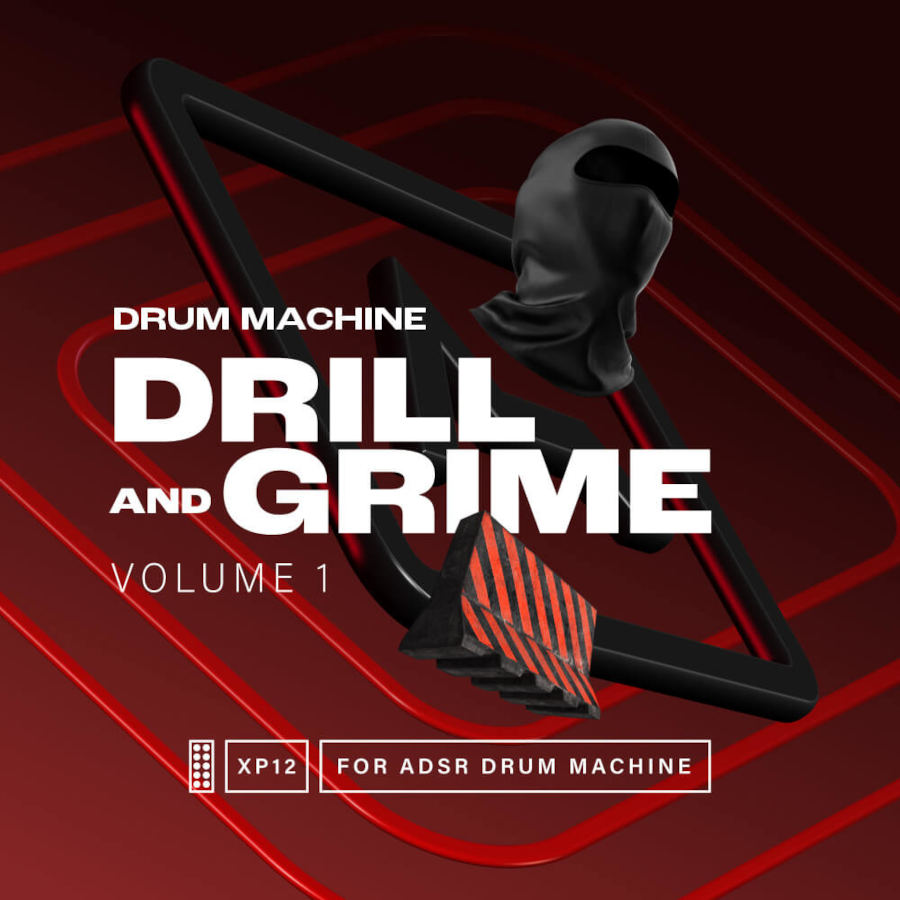 ADSR - Drill and Grime Presets Software GUI Artwork