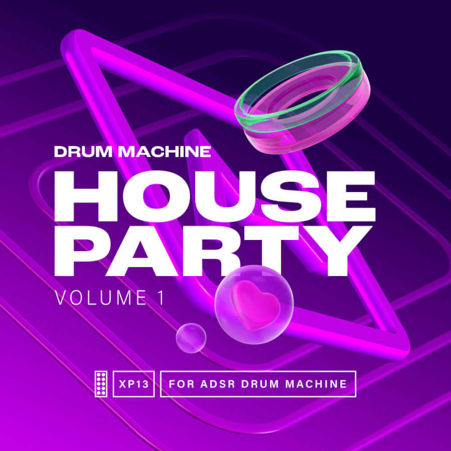 ADSR - House Party Vol.1 Presets Software GUI Artwork