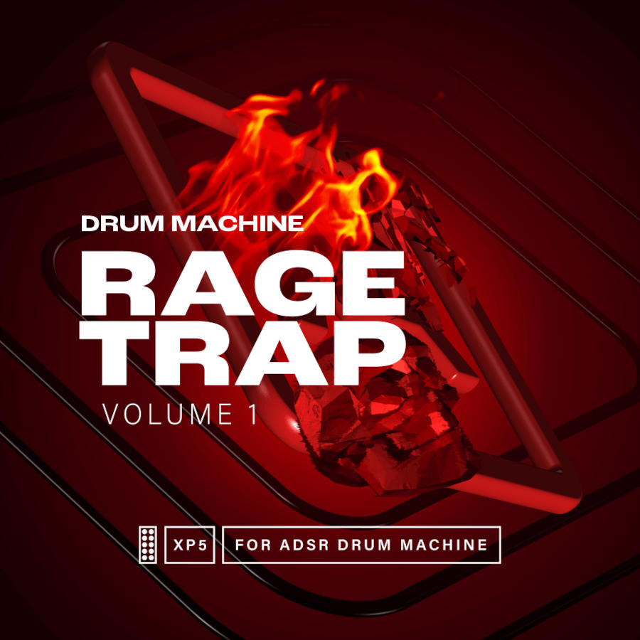 ADSR - Rage Trap v.1 Presets Software GUI Artwork