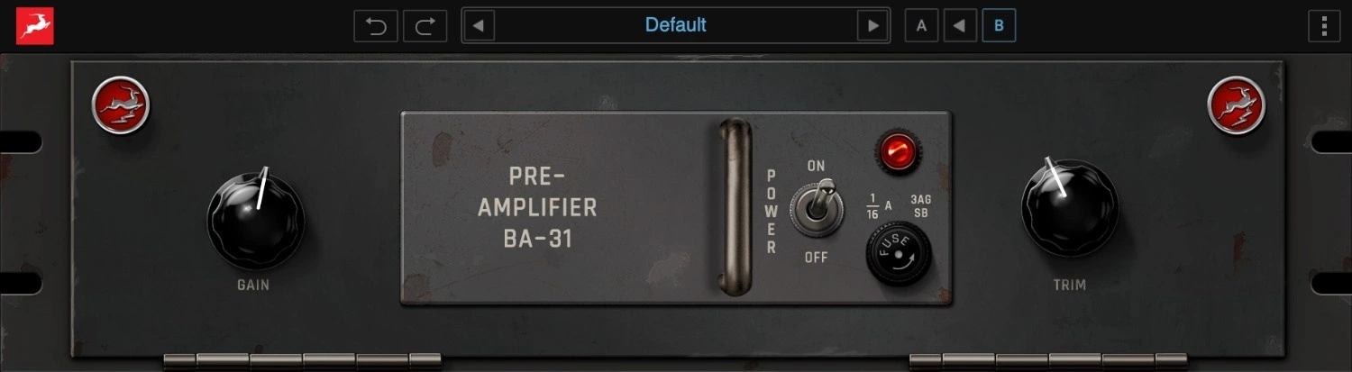 Antelope Audio - BA-31 Plugins & FX Software GUI Artwork