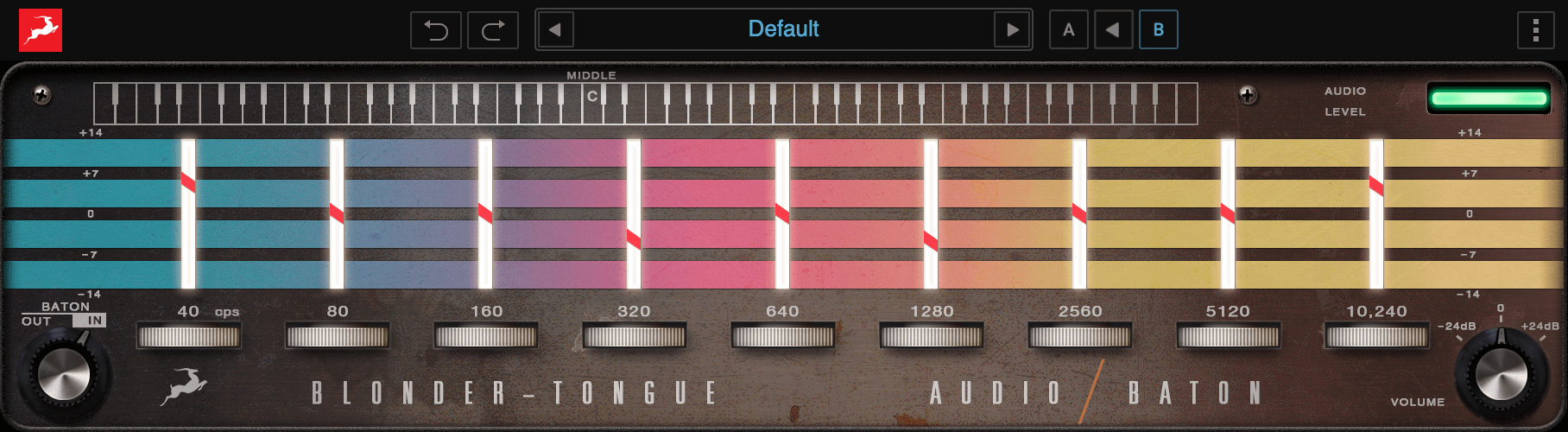 Antelope Audio - Blonder Tongue Audio Baton  Plugins & FX Software GUI Artwork