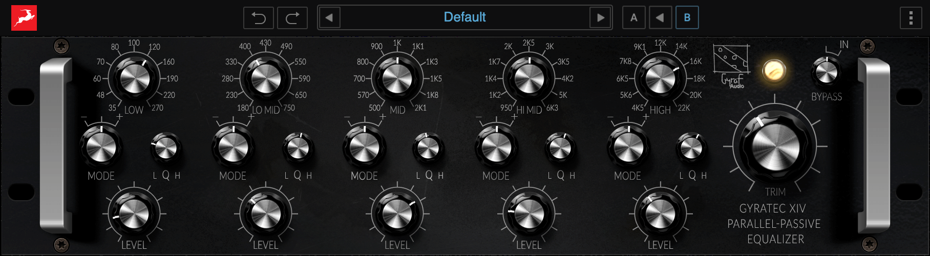 Antelope Audio - Gyratec XIV Plugins & FX Software GUI Artwork