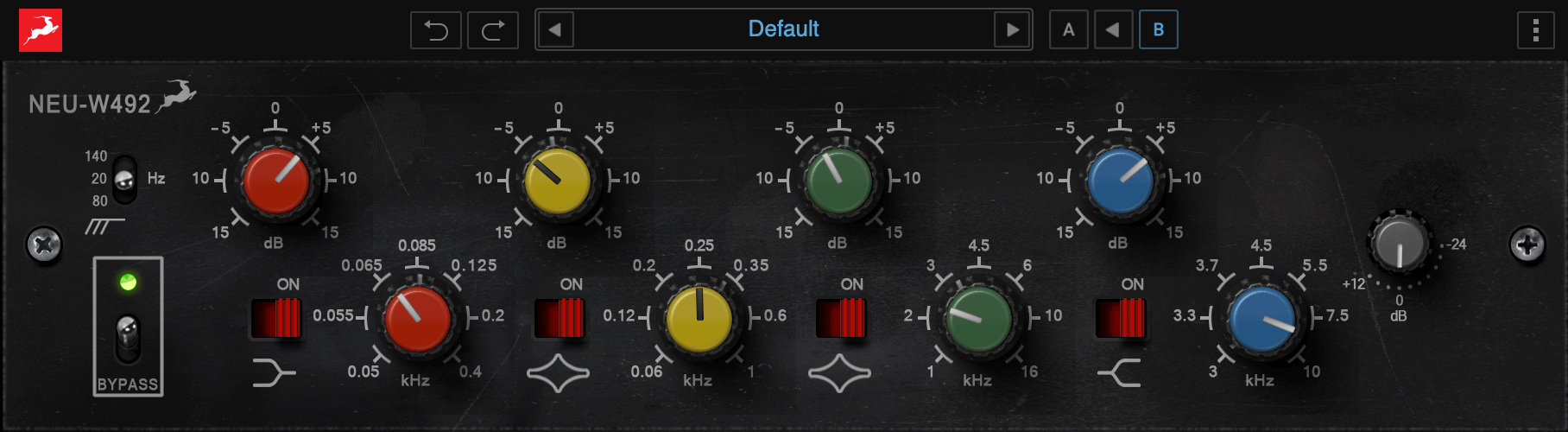 Antelope Audio - NEU-W492 Plugins & FX Software GUI Artwork