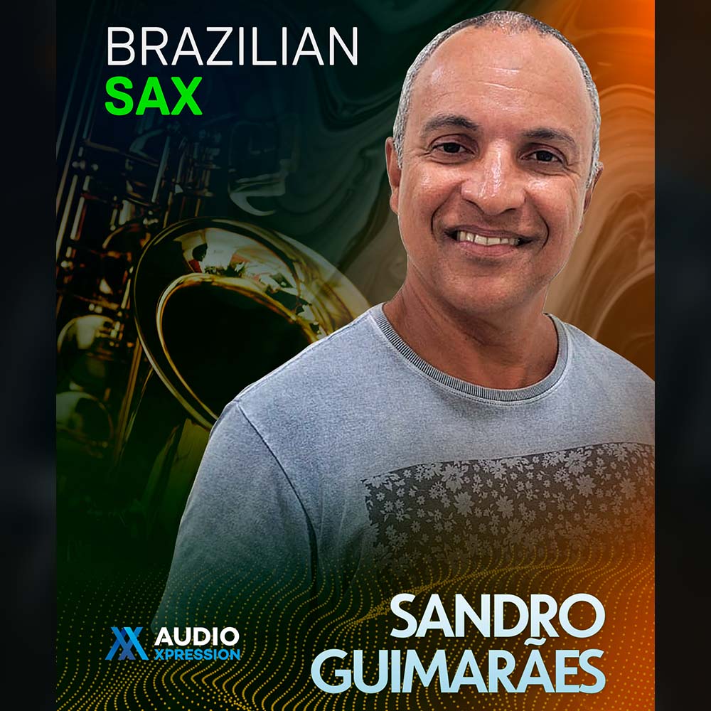 AudioXpression - Brazilian Sax Sample Packs Software GUI Artwork