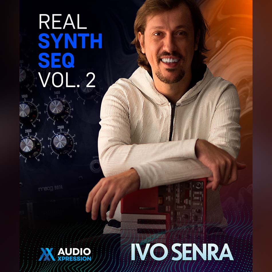 AudioXpression - Real Synth Seq Vol. 2 Sample Packs Software GUI Artwork