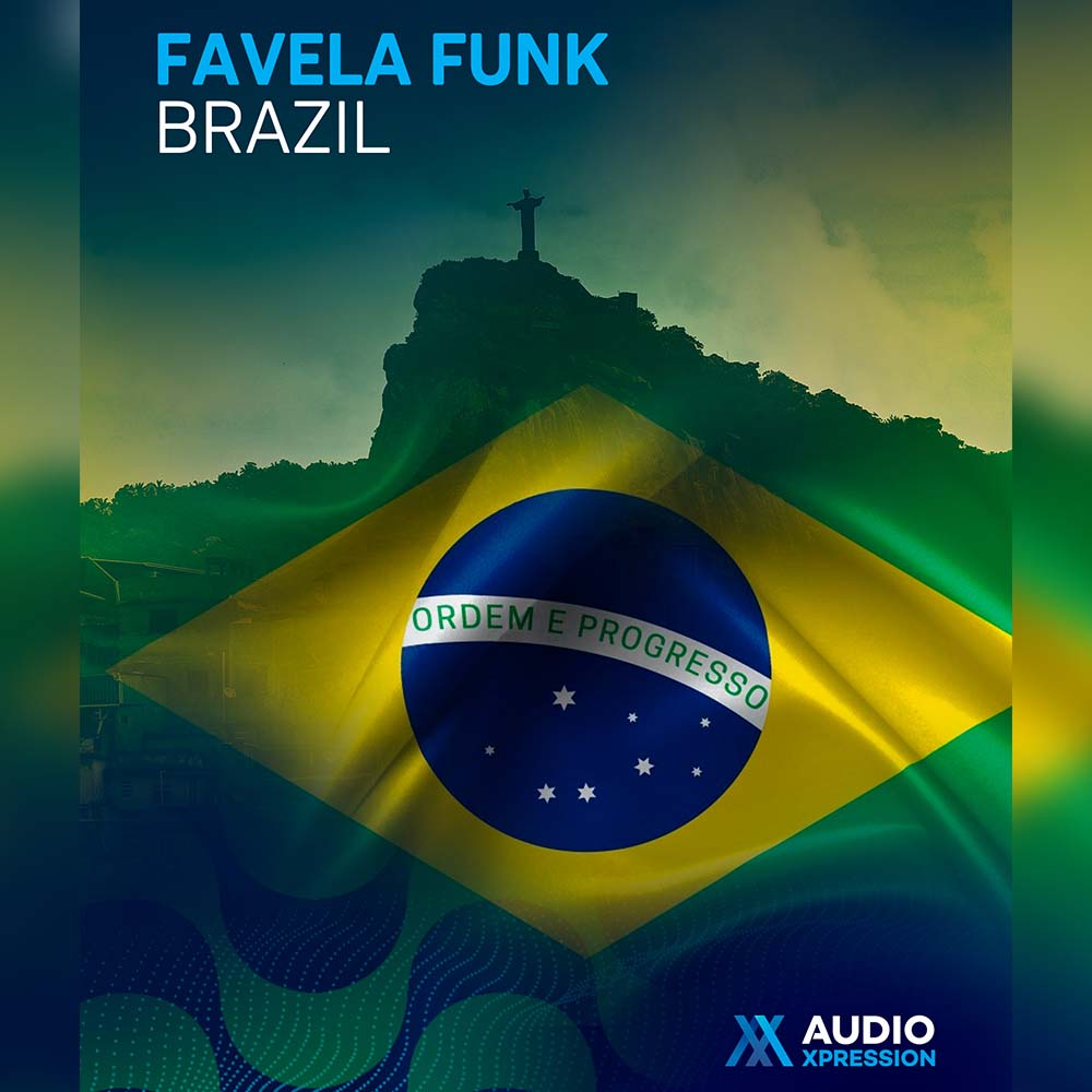 AudioXpression - Favela Funk Brazil Sample Packs Software GUI Artwork