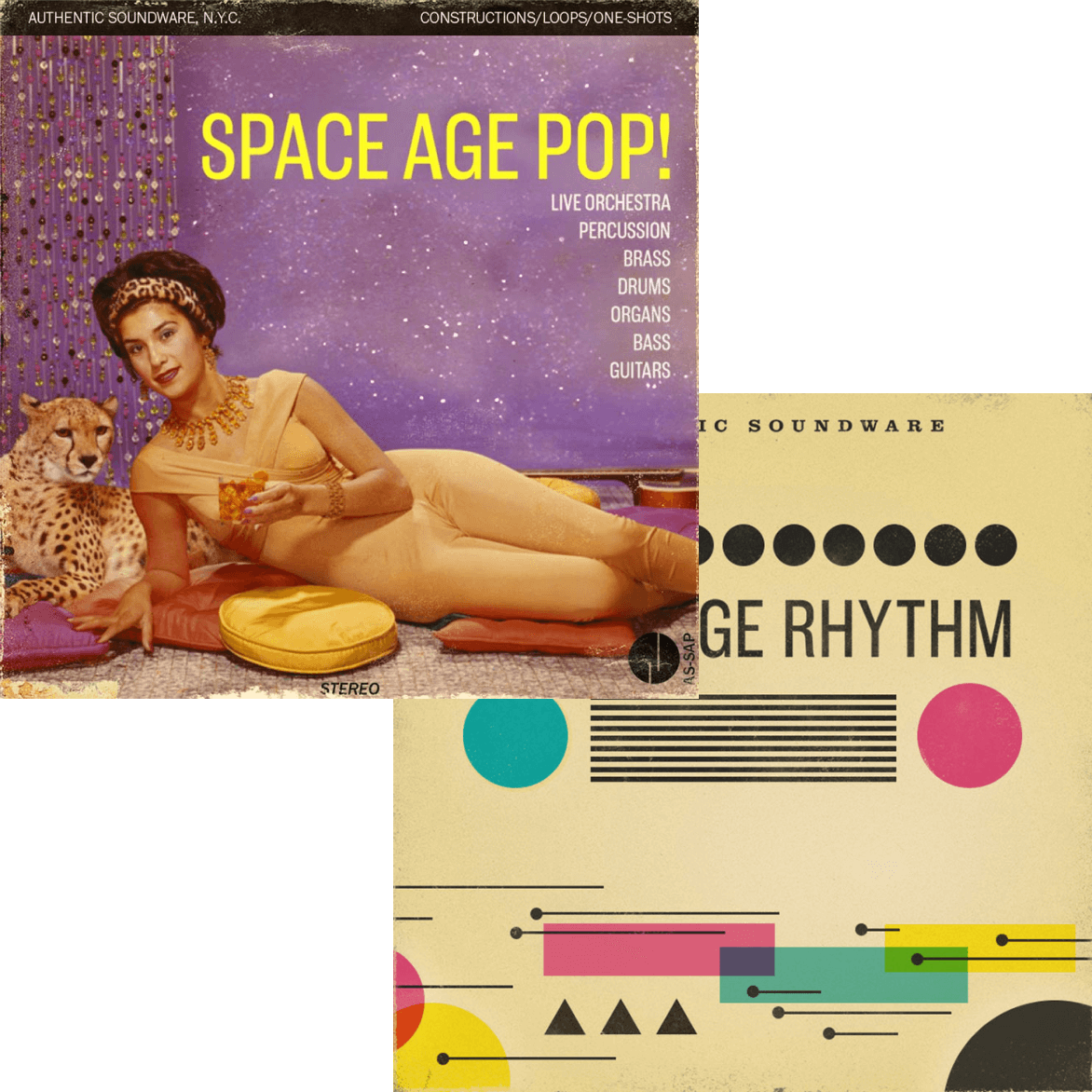 Authentic Soundware - Space Age Bundle Kontakt Instruments Software GUI Artwork