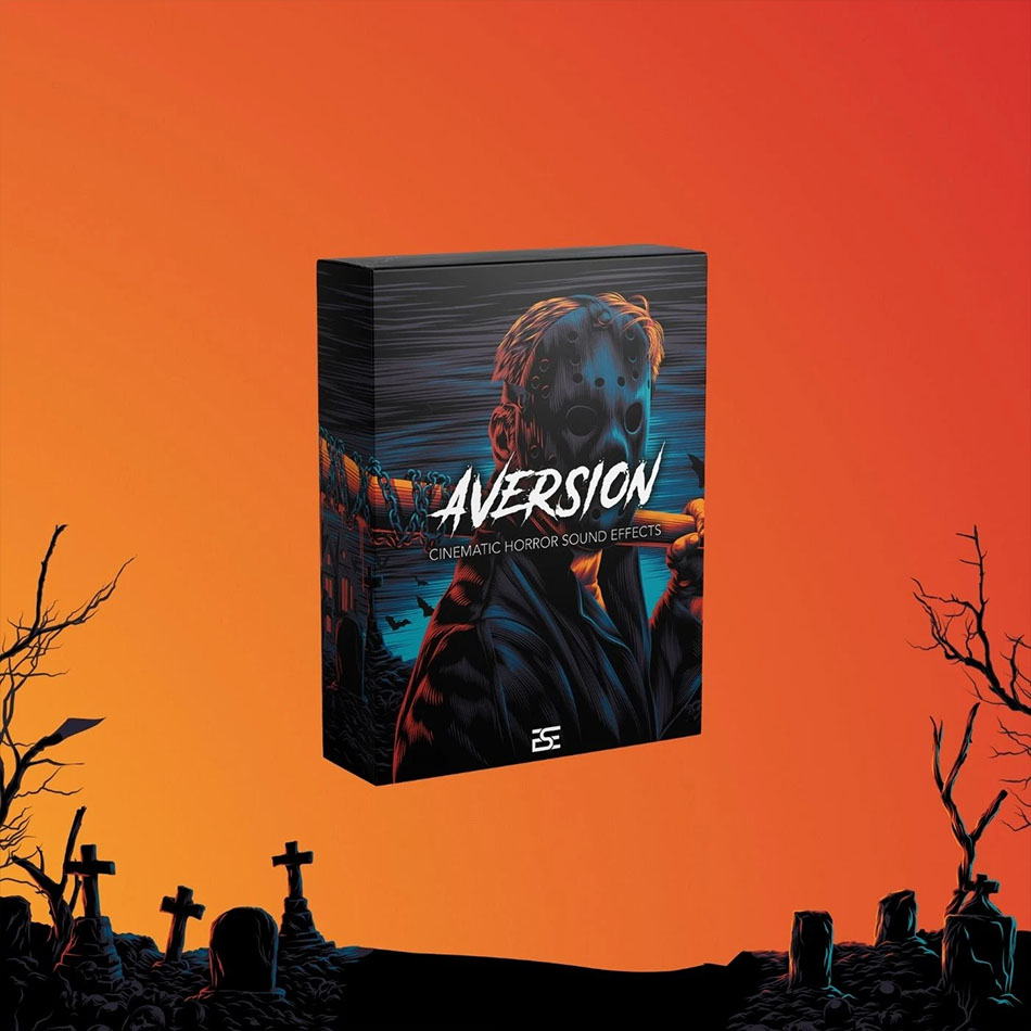 AVA Music Group - Aversion - Cinematic Horror Sound Effects Sample Packs Software GUI Artwork