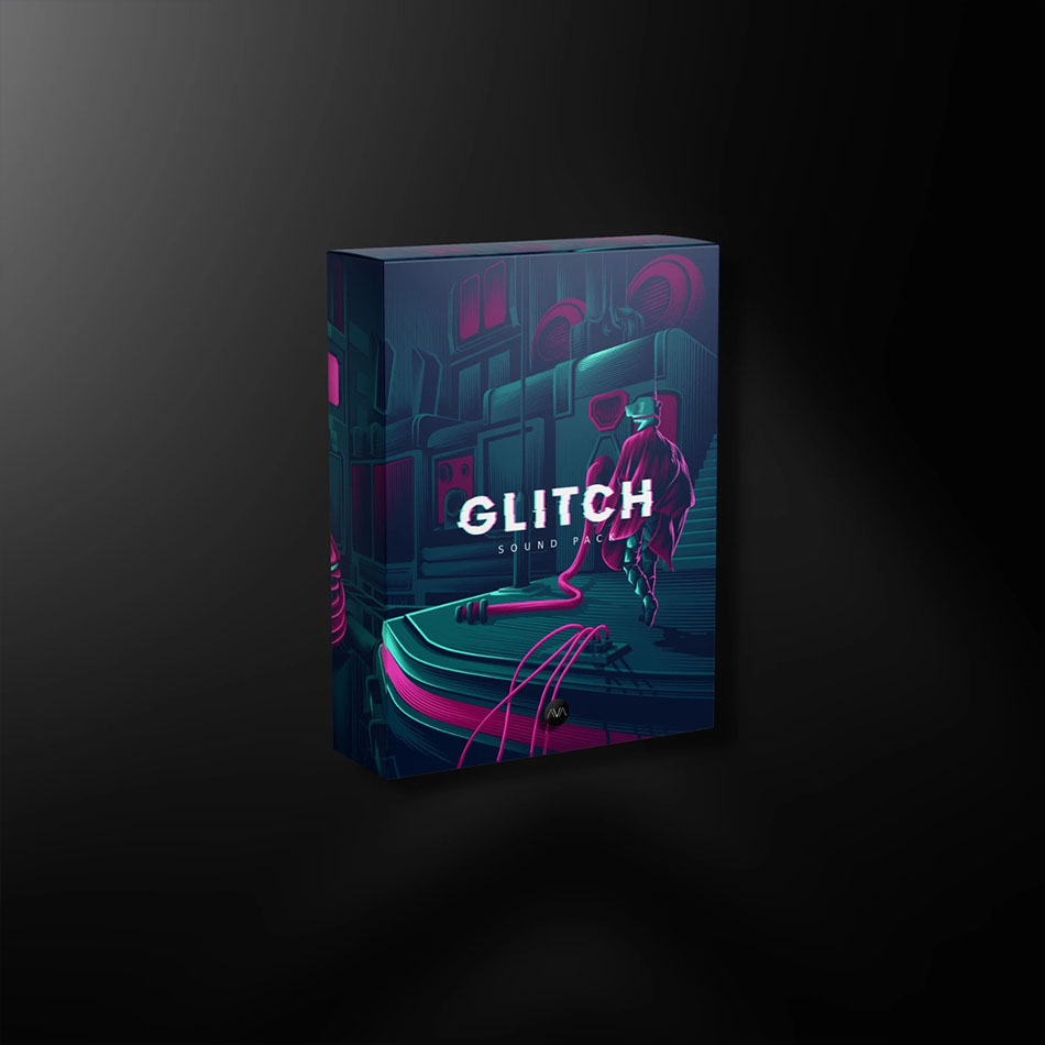 AVA Music Group - Glitch Sample Packs Software GUI Artwork
