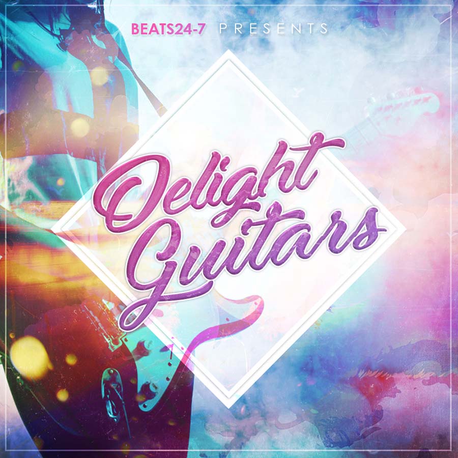 Beats24-7 - Delight Guitars - Guitar Loops Sample Packs Software GUI Artwork