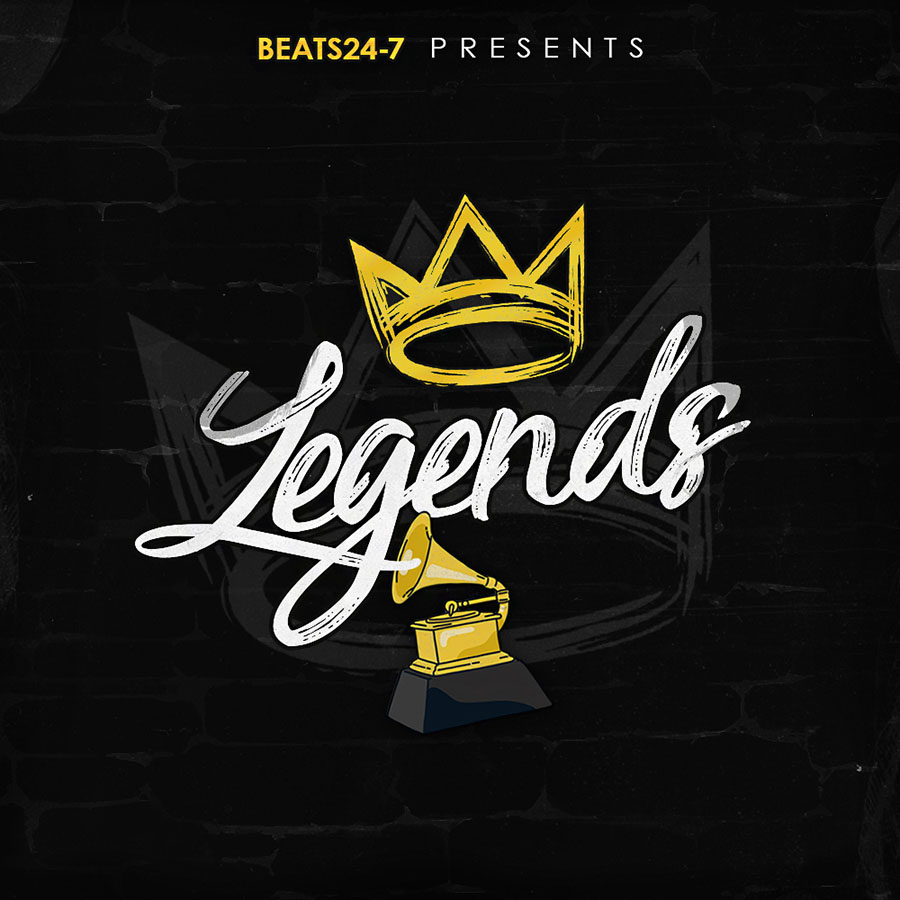 Beats24-7 - Legends - Hip Hop Construction Kits Sample Packs Software GUI Artwork