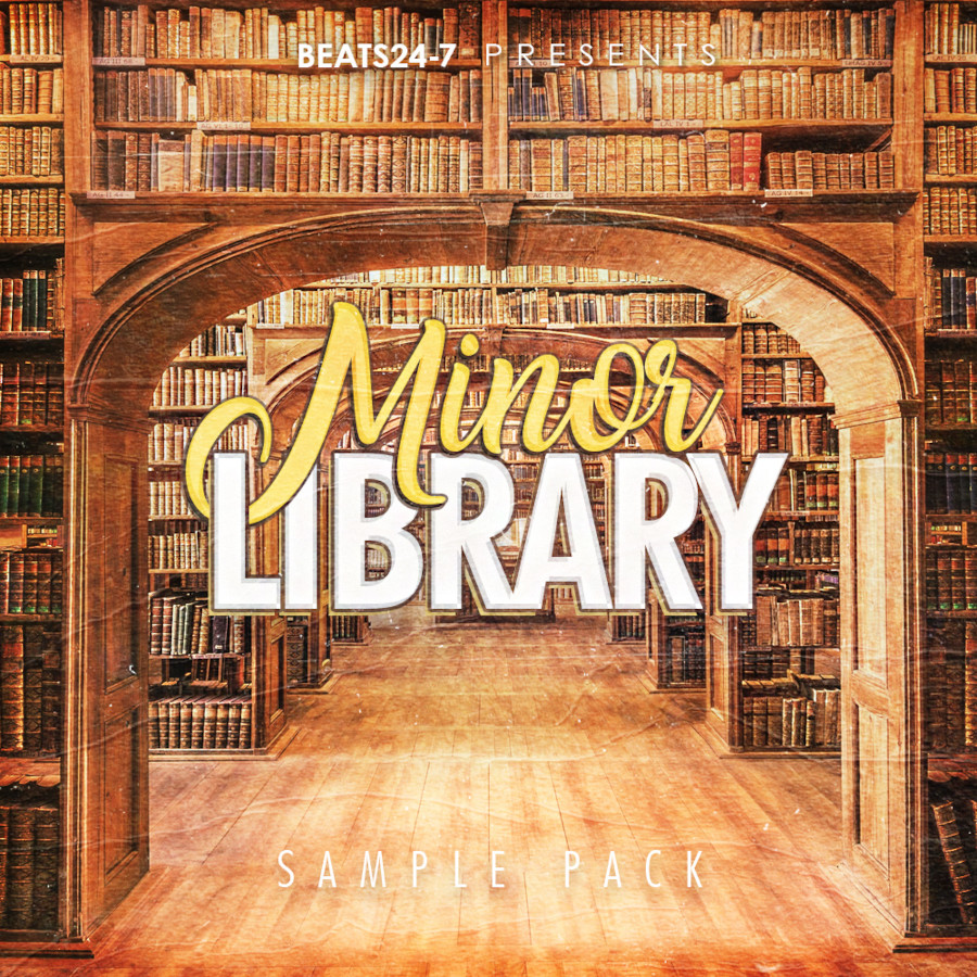 Beats24-7 - Minor Library - Trap Loops Sample Packs Software GUI Artwork