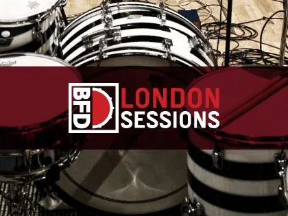 BFD Drums - BFD London Sessions Plugins & FX Software GUI Artwork