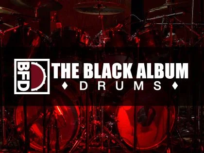 BFD Drums - BFD The Black Album Drums Plugins & FX Software GUI Artwork