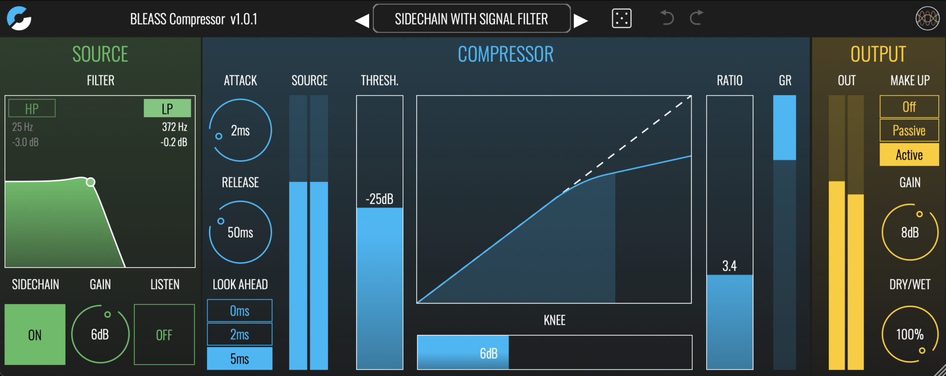 Bleass - BLEASS Compressor Plugins & FX Software GUI Artwork