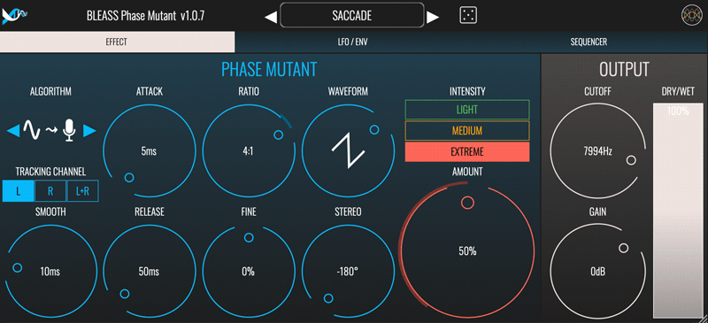 Bleass - BLEASS Phase Mutant Plugins & FX Software GUI Artwork