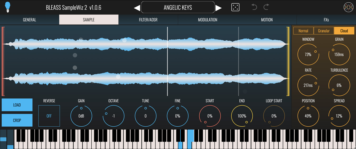Bleass - BLEASS SampleWiz 2 Plugins & FX Software GUI Artwork