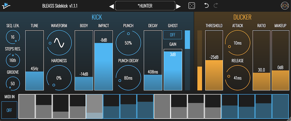 Bleass - BLEASS Sidekick Plugins & FX Software GUI Artwork