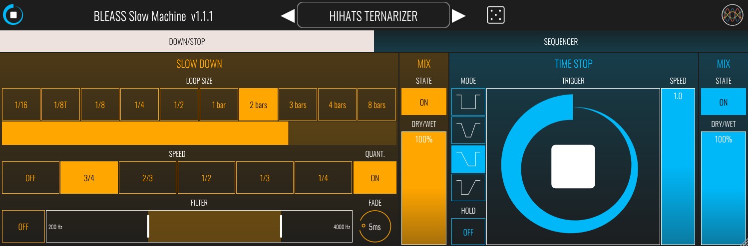 Bleass - BLEASS Slow Machine Plugins & FX Software GUI Artwork