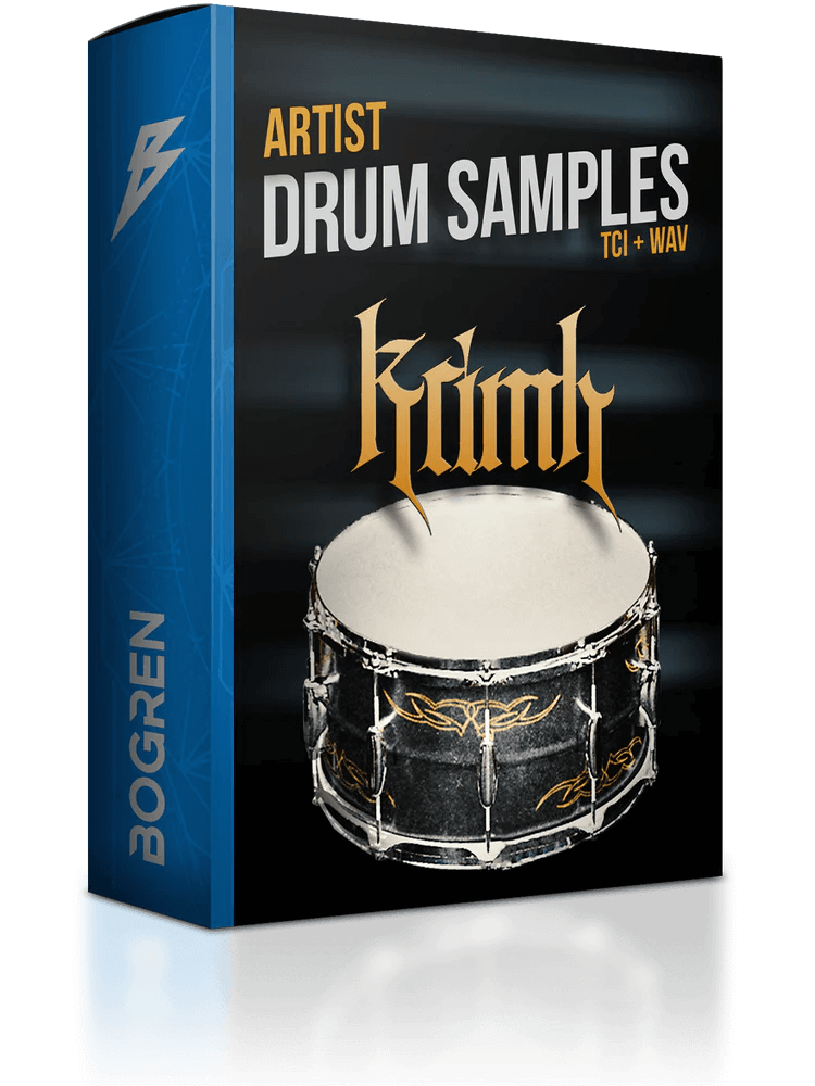 Bogren Digital - Krimh Drums Mix Samples Sample Packs Software GUI Artwork