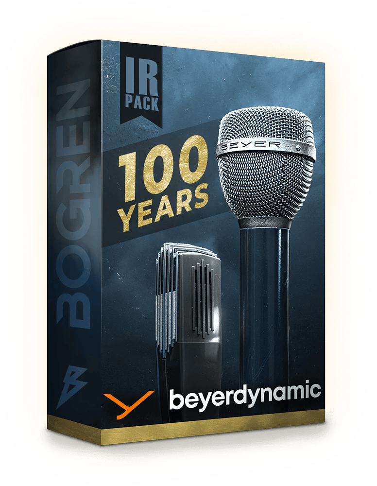 Bogren Digital - 100 Years of Beyerdynamic: A Century of Tone Sample Packs Software GUI Artwork