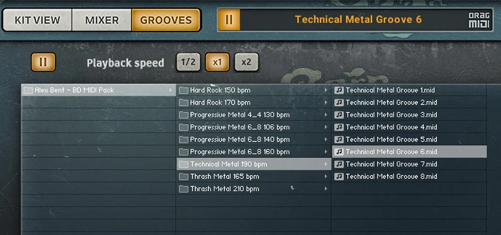 Bogren Digital - Trivium Drums Screenshot 2