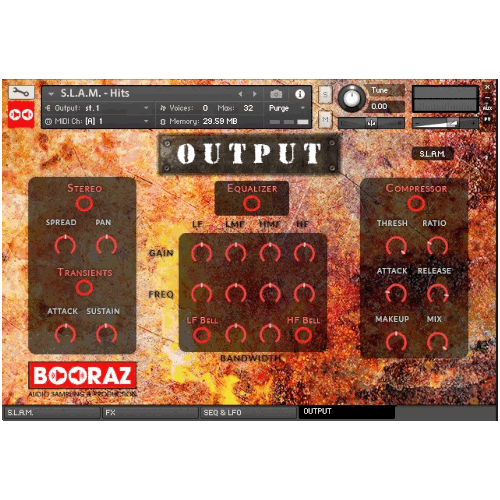 Booraz Audio - S.L.A.M - Super Loud Action Metals Screenshot 3