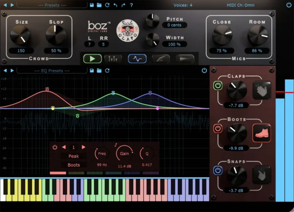 Boz Digital Labs - El Clapo 2 Plugins & FX Software GUI Artwork