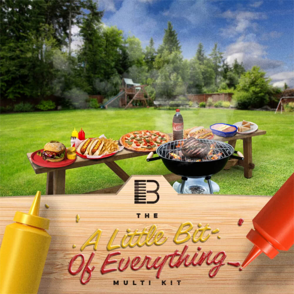 Brandon Chapa - A Little Bit Of Everything - Multikit  Sample Packs Software GUI Artwork
