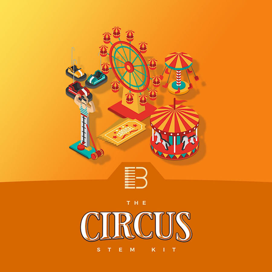 Brandon Chapa - The Circus Stem Kit Sample Packs Software GUI Artwork